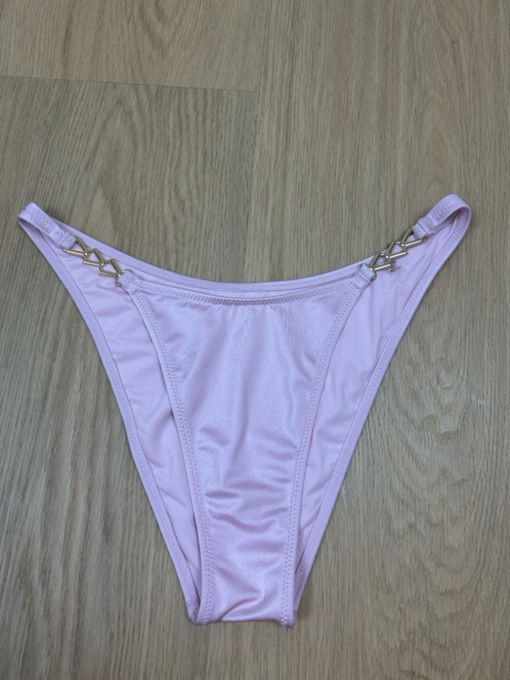 Victoria’s Secret High Leg Cut Chain Detail Bikini Bottom M